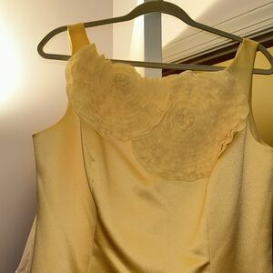 Davids Bridal yellow dress